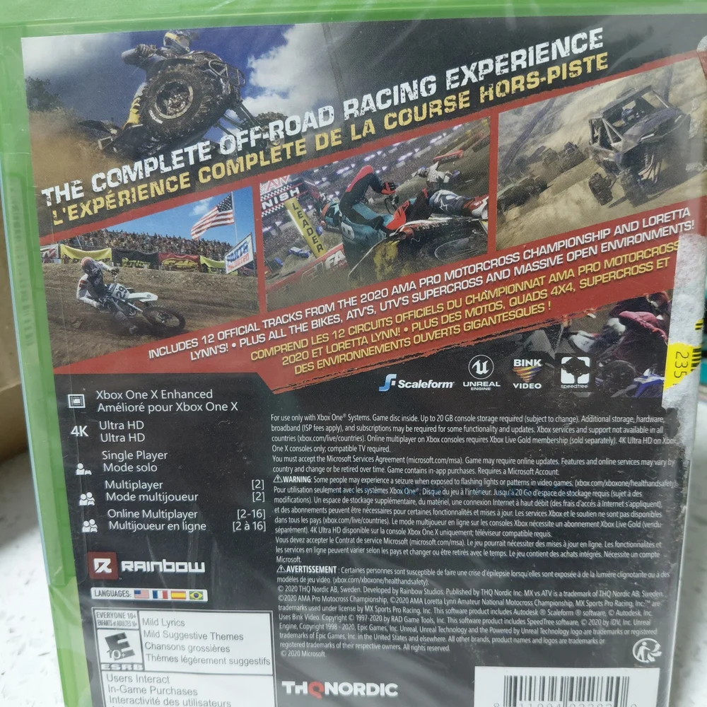 MX vs ATV All Out 2020 Pro Nationals Edition for Xbox One
